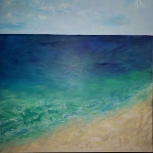 Ocean Abstract Bonnie's fine art